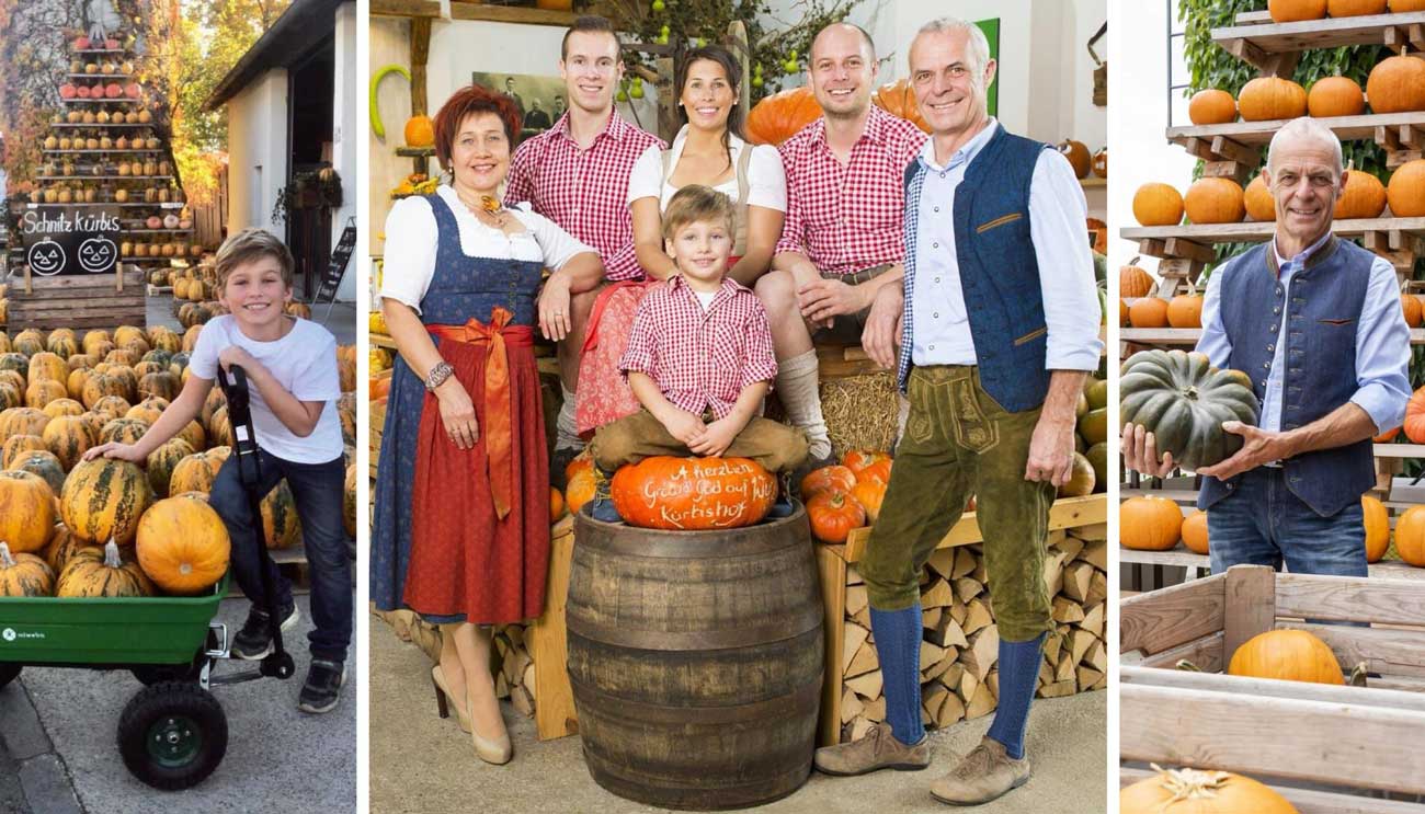 Wurzers Kürbishof in Bodensdorf bei Wieselburg in Niederösterreich