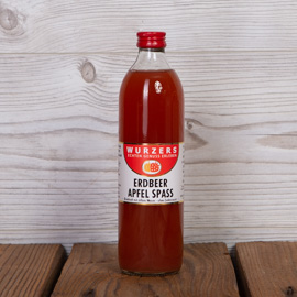 Wurzers Erdbeer-Apfel-Spaß Erfrischungsgetränk