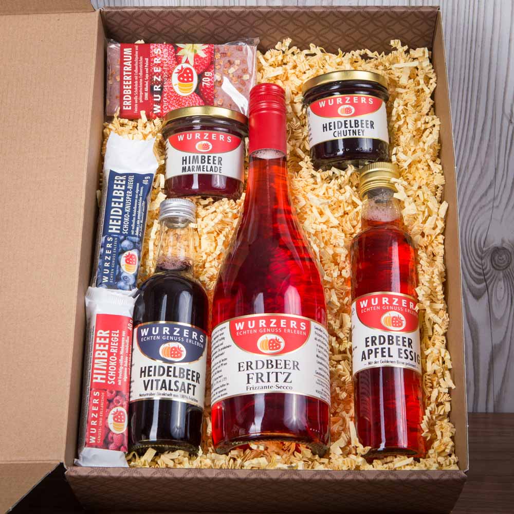 Wurzers Geschenkpackung Beerengl&uuml;ck