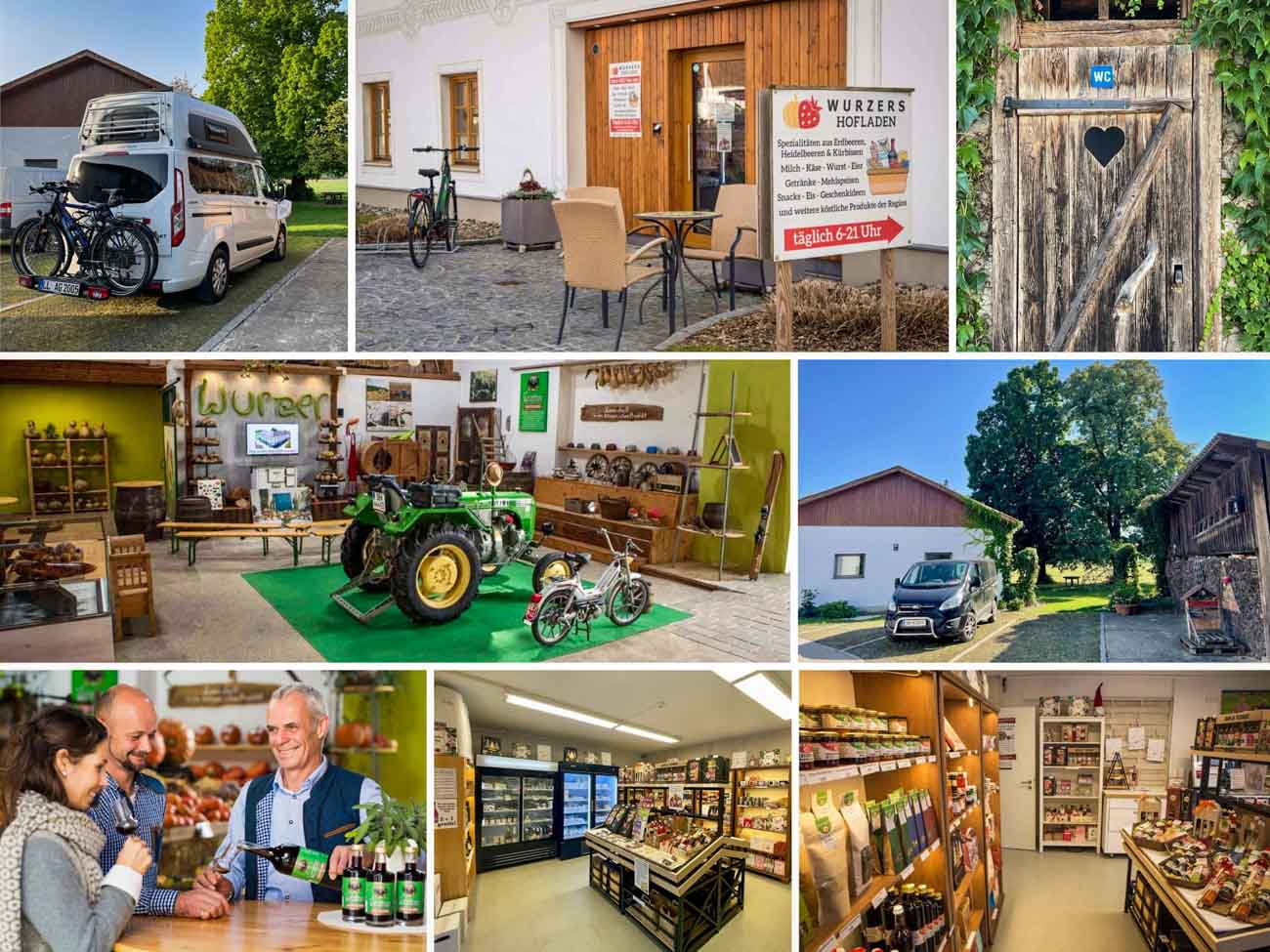 Wurzers Bodensdorf Wieselburg Mostviertel Niederösterreich Camper Campingplatz Stellplätz Stellplätze Wohnmobil