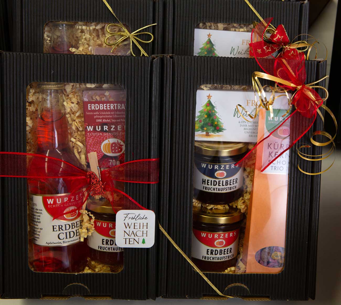 Weihnachtsgeschenke aus Wurzers Hofladen in Bodensdorf bei Wieselburg