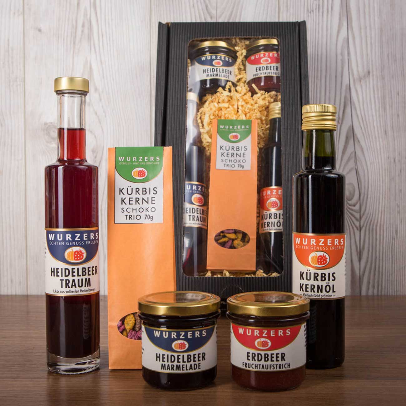 Weihnachtsgeschenke aus Wurzers Hofladen in Bodensdorf bei Wieselburg