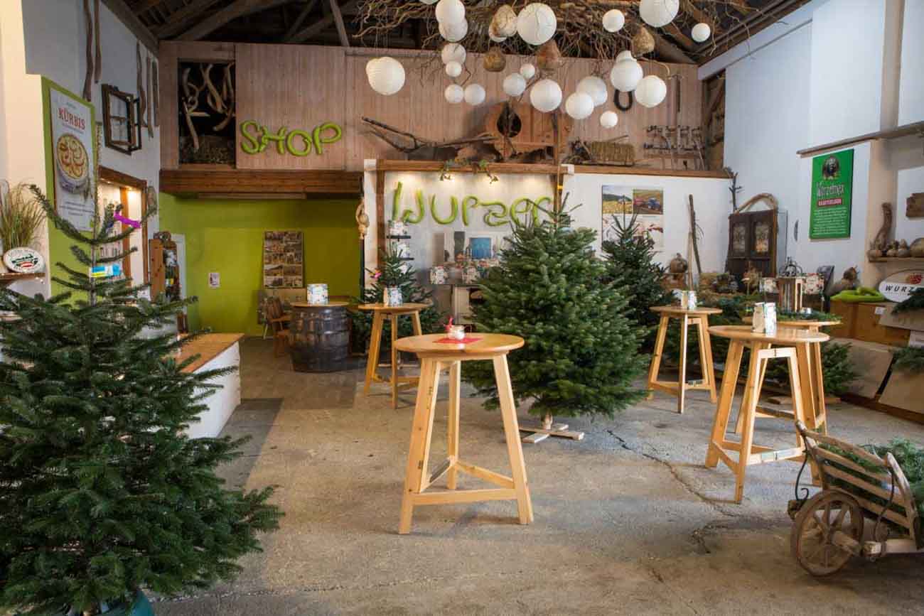 Wurzers Weihnachtsmarkt am Hof in Bodensdorf bei Wieselburg