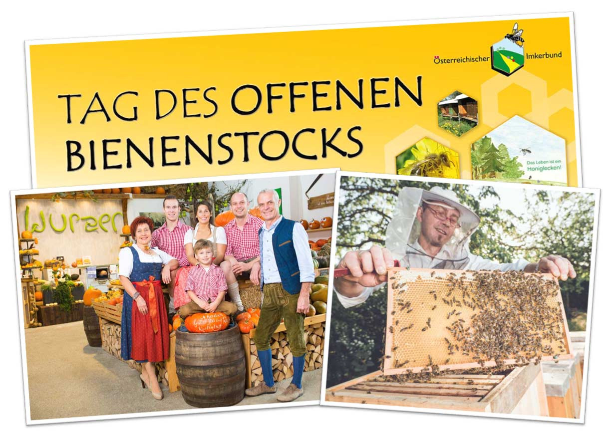 Tag des offenen Bienenstocks am 2. September 2018 auf Wurzers Kürbishof in Bodensdorf bei Wieselburg