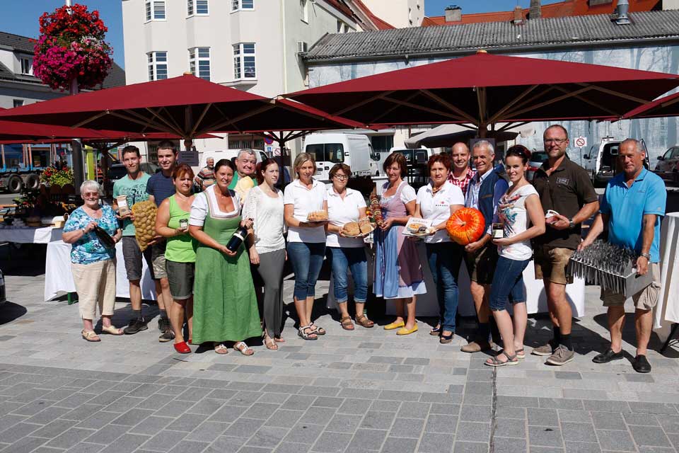 Wieselburger Bauernmarkt ist eröffnet